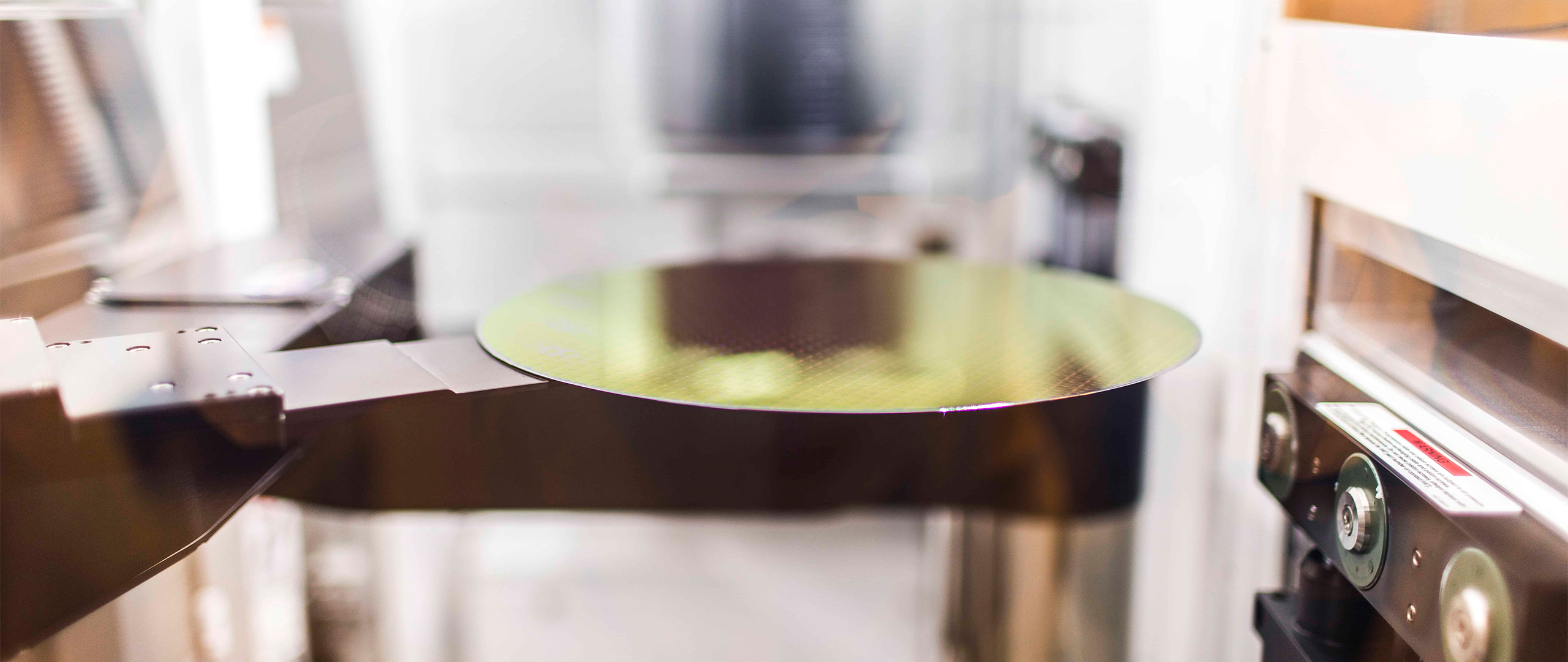 A photo of the UMC 22nm wafer